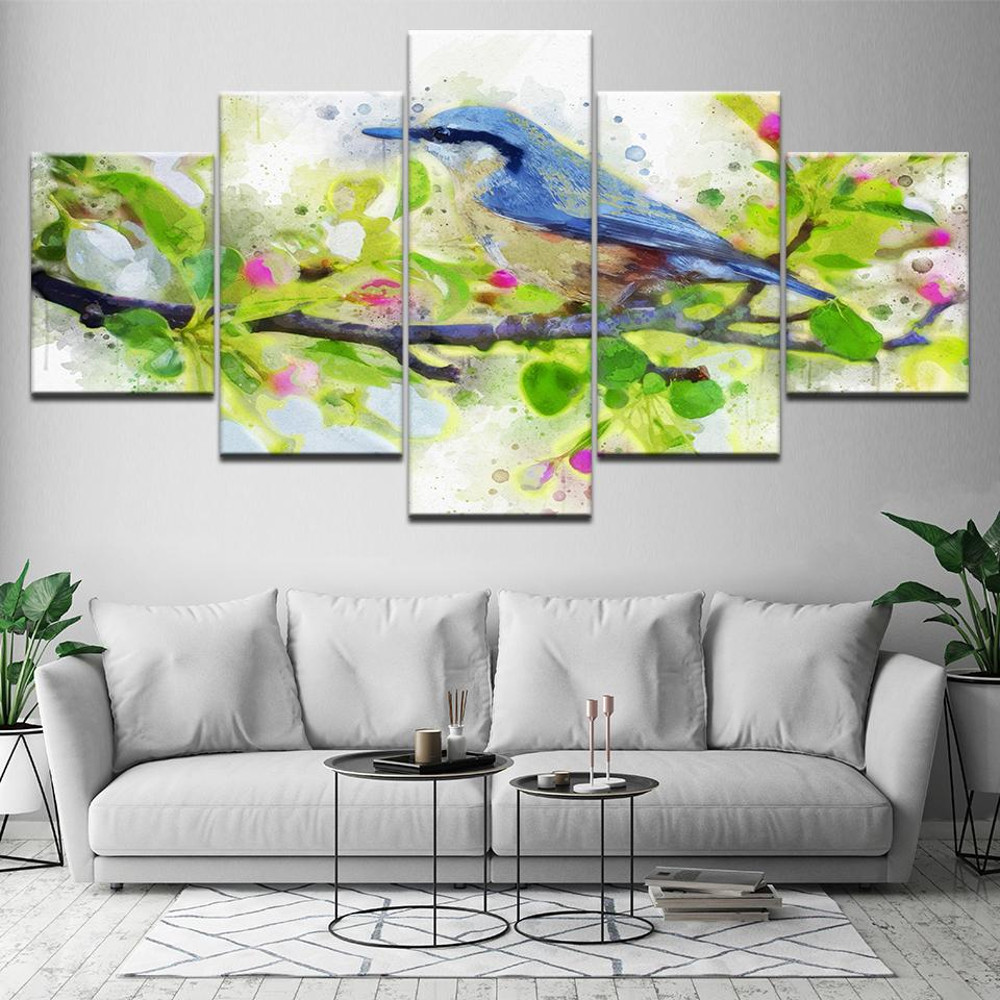 Bird Stood On The Branch Anima Art.jpg