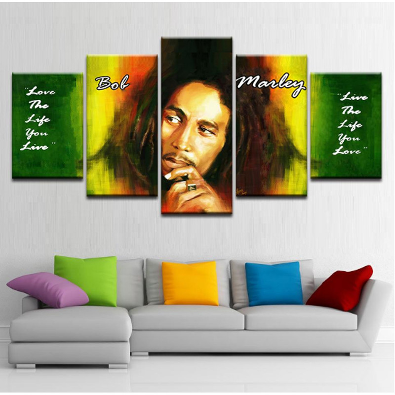 Bob Marley Abstract Famous Person Art.png