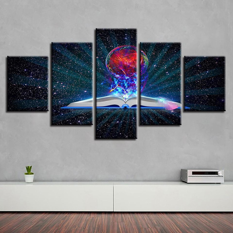 Book Beautiful Starry Sky Abstract Art.jpg