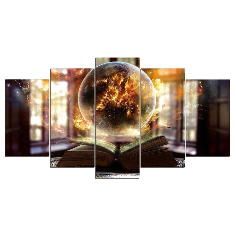 Book Earth Explosion Abstract Art.jpg