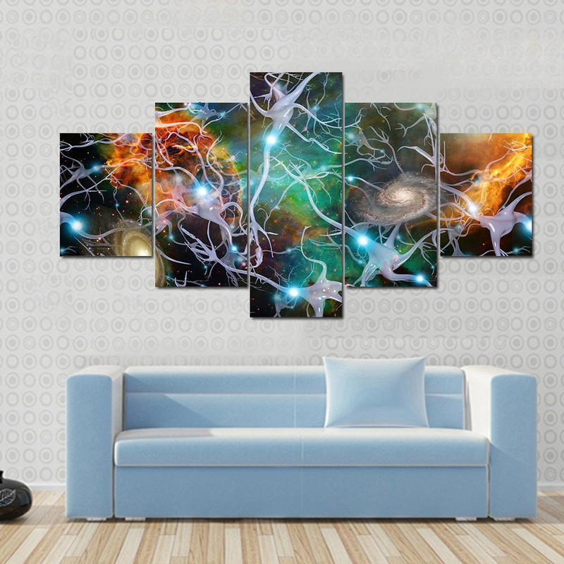 Brain Cells And Deep Space Abstract Art.jpg