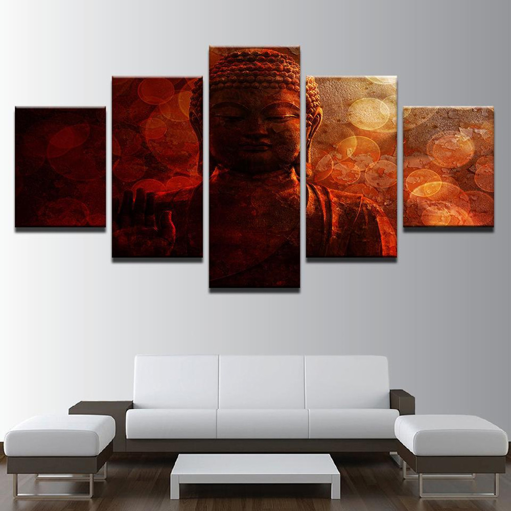 Buddha Statue Red Psychedelic Religion Art.jpg