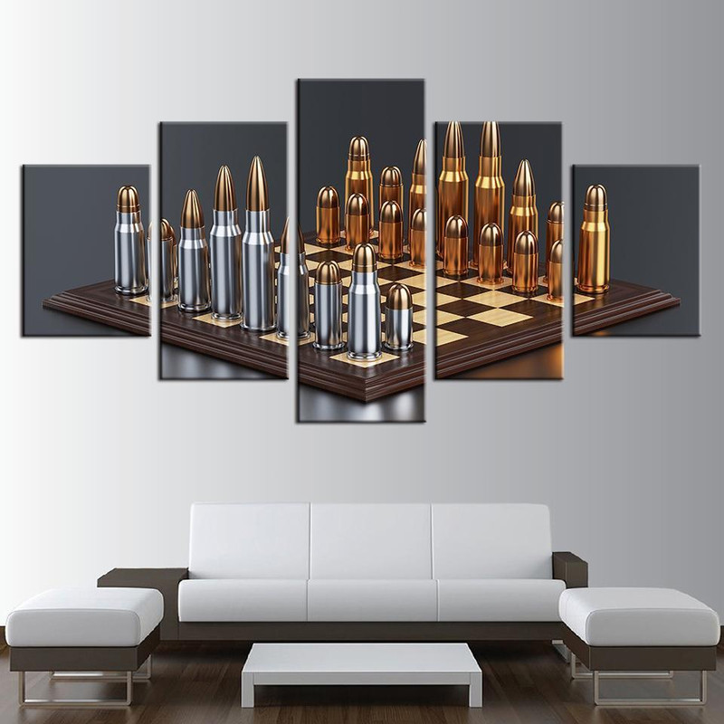 Bullets Chess Game Abstract Art.jpg