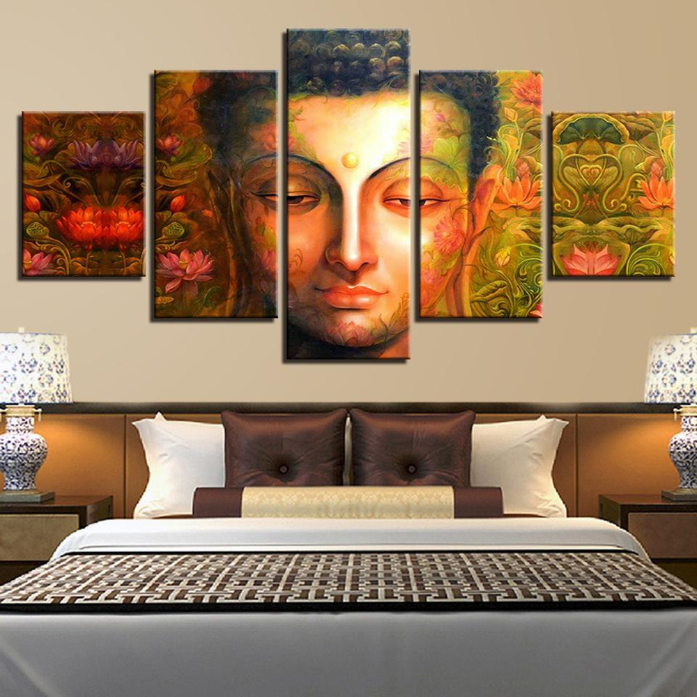 Buddha Zen And Flowers Religion Art.jpg