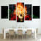 Burning Skull And Rose Abstract Art.jpg