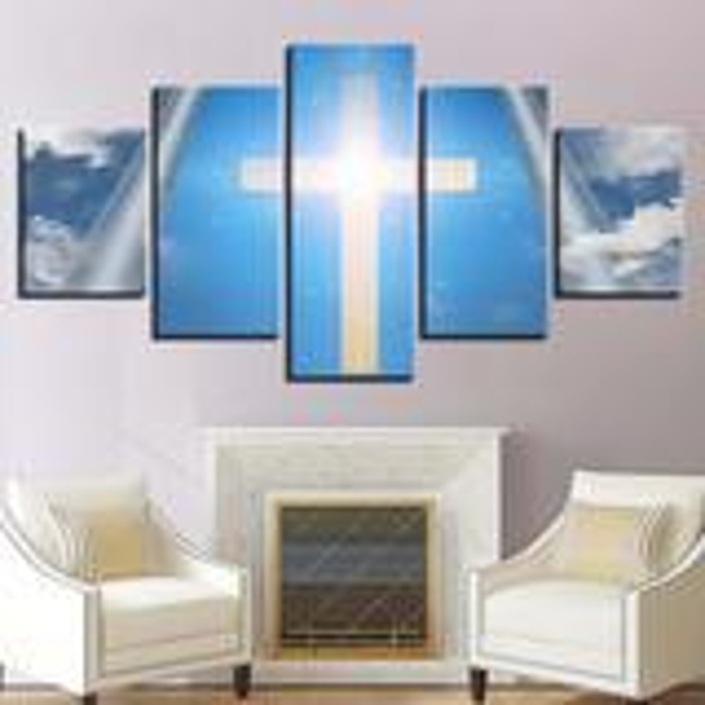 Christian Cross Sky Landscape Jesus Religion Art.jpg