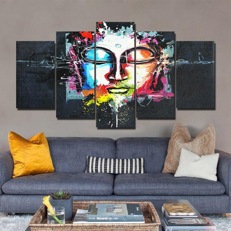 Colorful Buddha 01 Religion Art.jpg