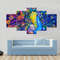 Colorful Peacock Modern Abstract Animal Art.jpg
