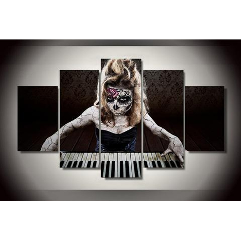 Day Of Dead Concert Abstract Art.jpg