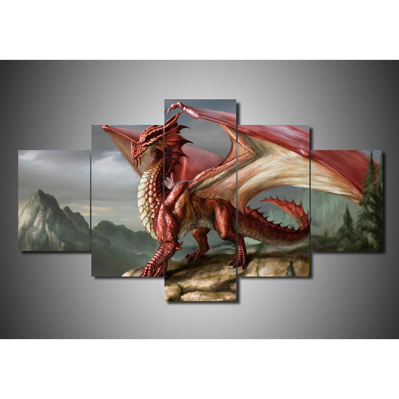 Dragon 3 Abstract Animal Art.jpg