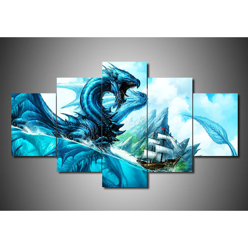 Dragon 4 Abstract Animal Art.jpg