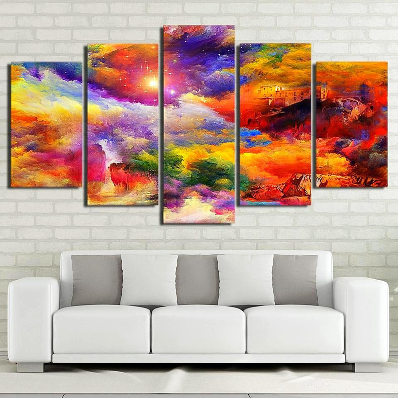 Fantasy Colorful Dream World Sky Abstract Art.jpg