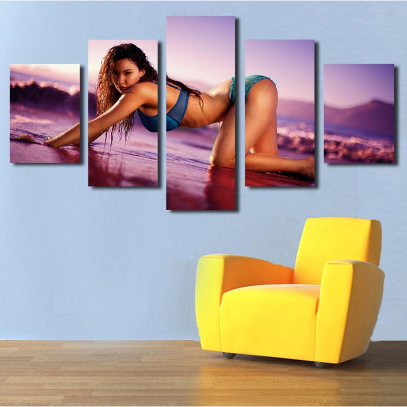 Fashion Sexy Bikini Beautiful Woman Abstract Art.jpg