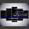 Ford Blue Flag Rustic Abstract Art.jpg
