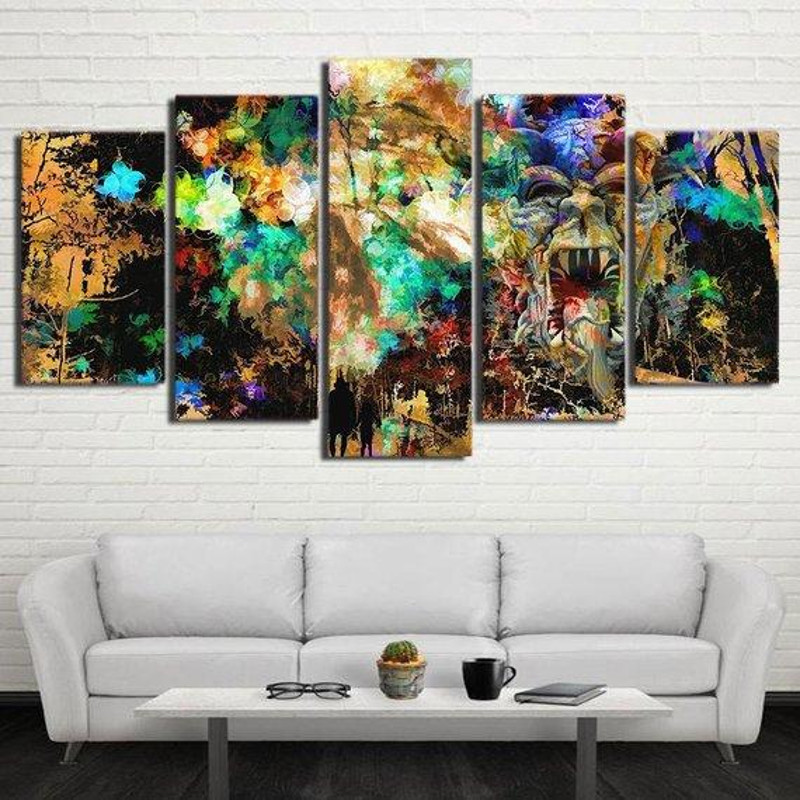 Ghost Town Horror City Psychedelic Abstract Art.jpg