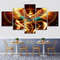 Gold Phoenix Bird  abstract Art.jpg
