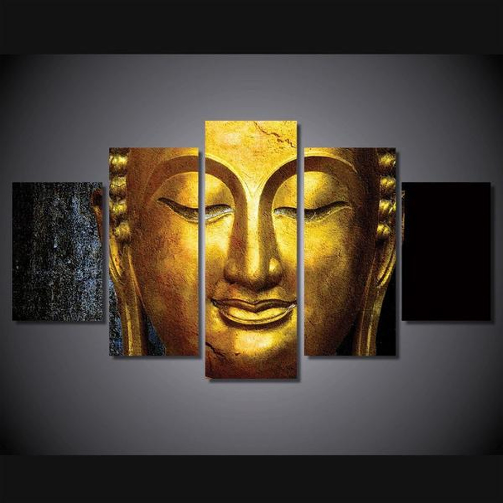 Golden Buddha Head Religion Art.jpg