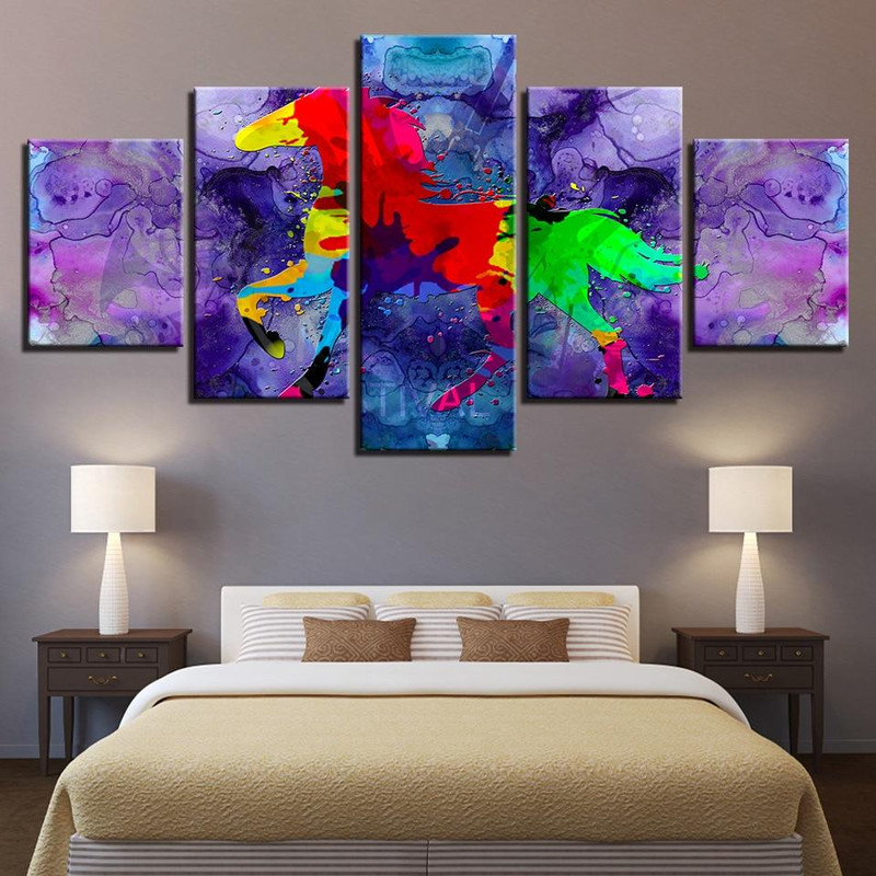 Graffiti Color Animal Horse Abstract Art.jpg