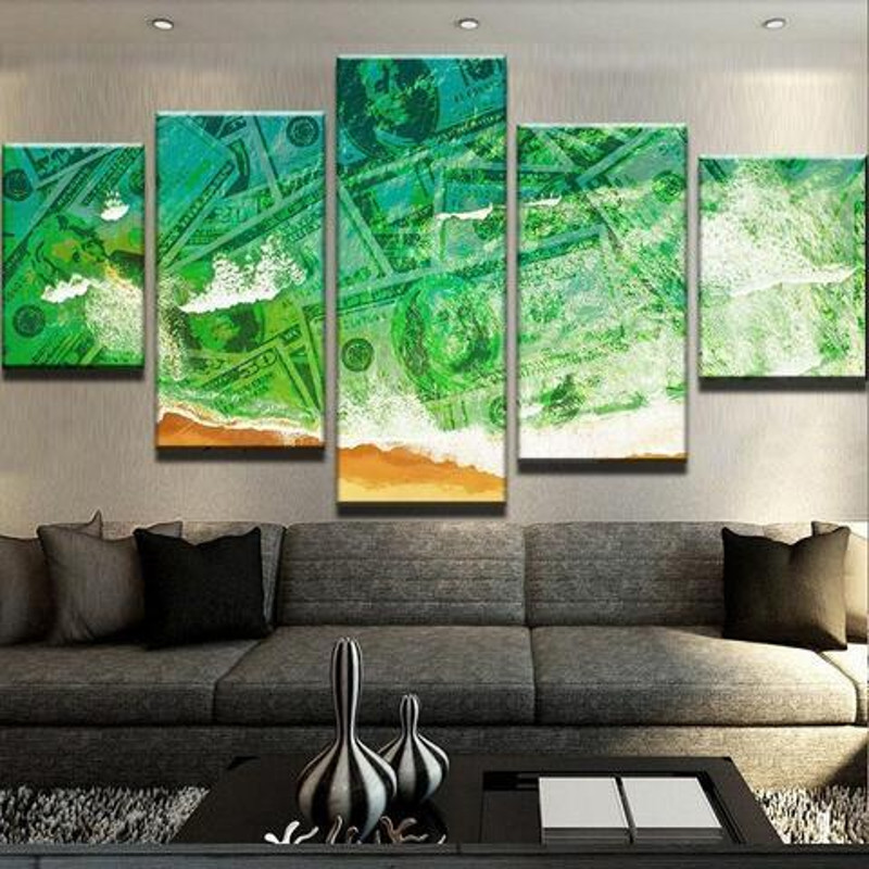Green Ocean Abstract trungten KNZWU Art.jpg
