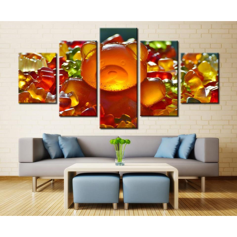 Gummy Bear Sweet Candies Colorful Marmalade Abstract Art.jpg