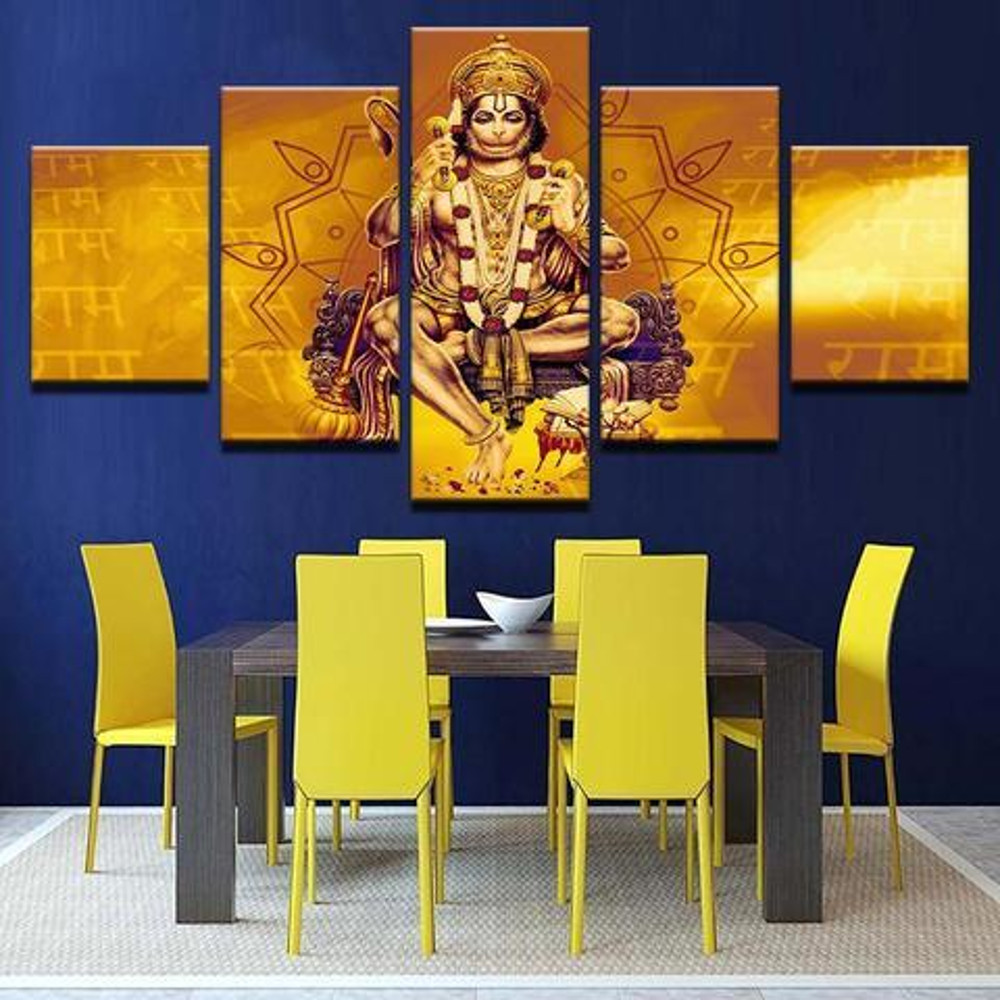 Hanuman Gold Religion Art.jpg