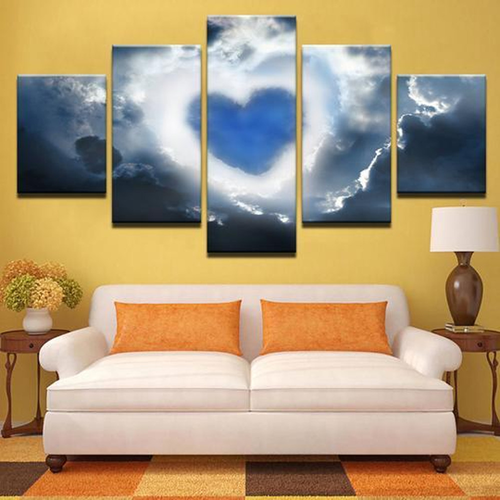 Heart In The Clouds Abstract Art.jpg