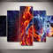 Ice And Fire Hot Couple Kiss Each Other Abstract Art.jpg