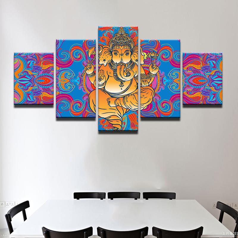 India God Ganesha Abstract Art.jpg