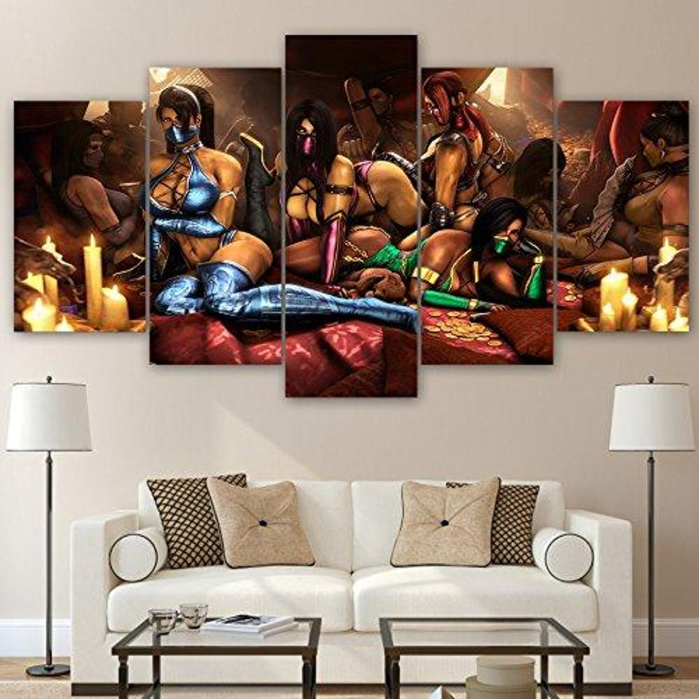 Japanese Sexy Girls Anime Beauty Abstract Art.jpg