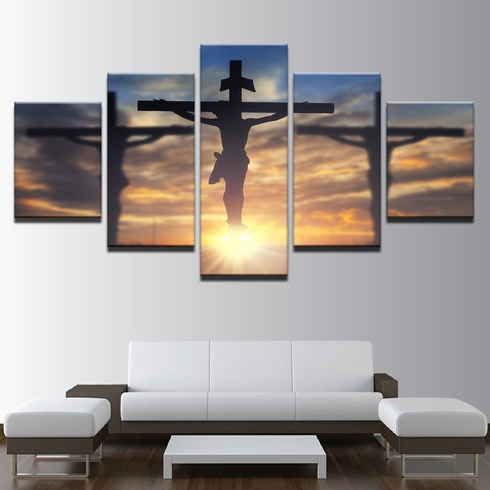 Jesus Christ Cross Goddivine Light Religion Art.jpg