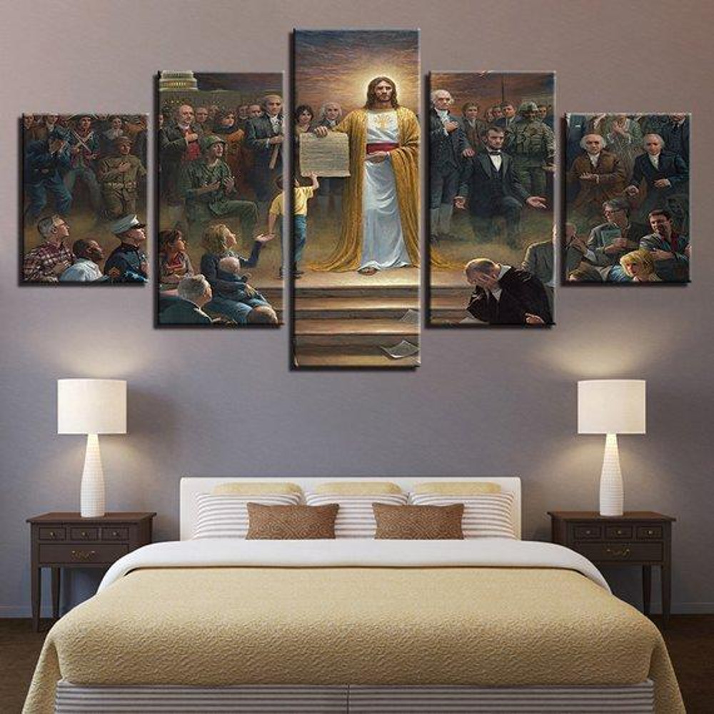 Jesus Christ Returns Reckoning Day Religion Art.jpg