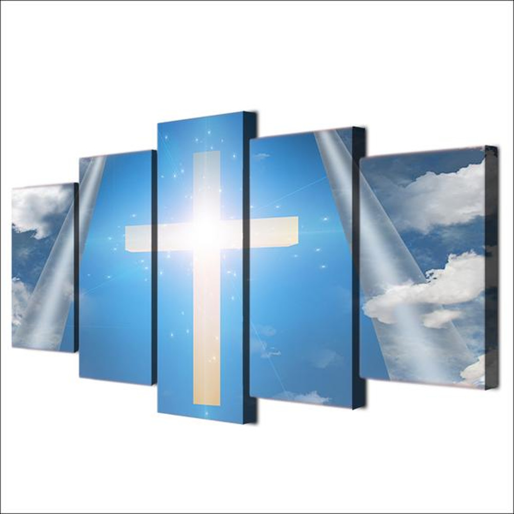 Jesus Christian Cross Sky Religion Art.jpg