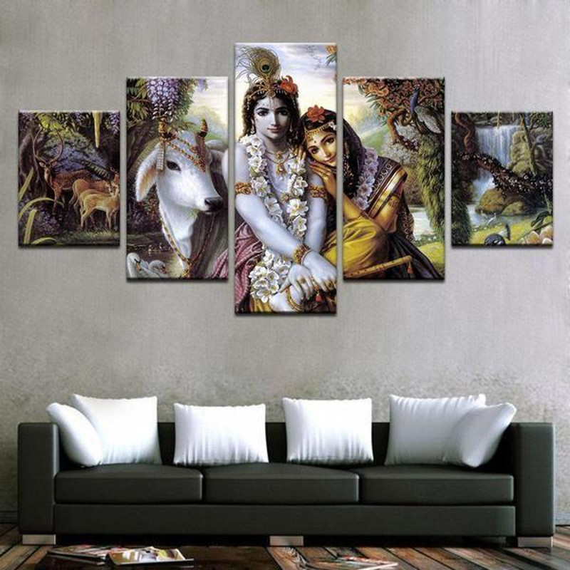 Krishna Radha Limited Edition Religon Art.jpg