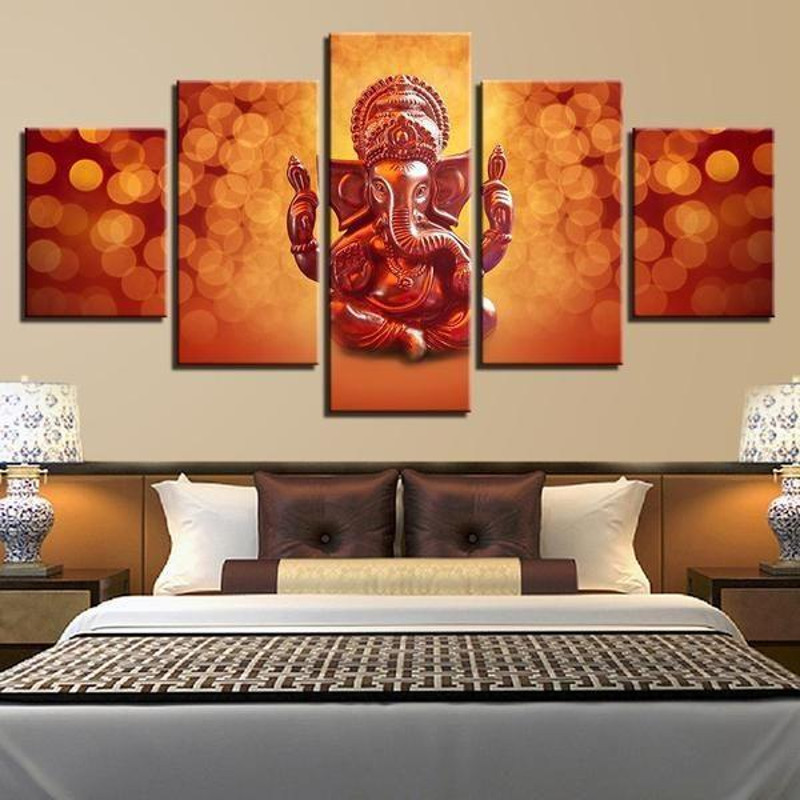 Lord Ganesha Ganapati Abstract Religion Art.jpg