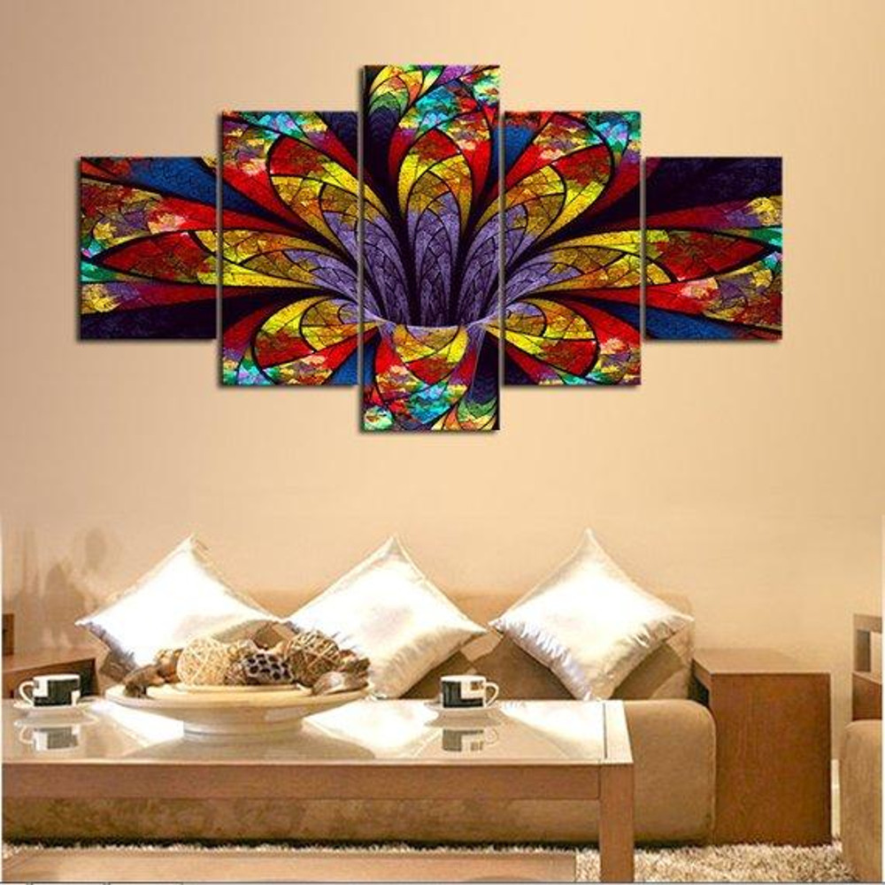 Lotus Stained Glass Abstract Art.jpg