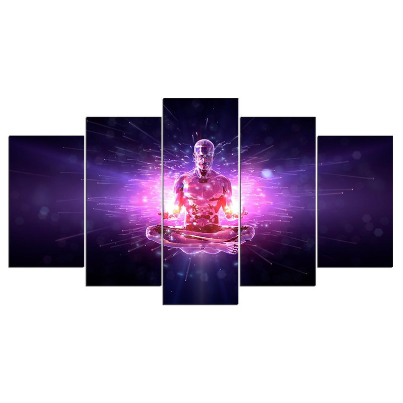 Man Purple Handheld Flame Religion Art.jpg