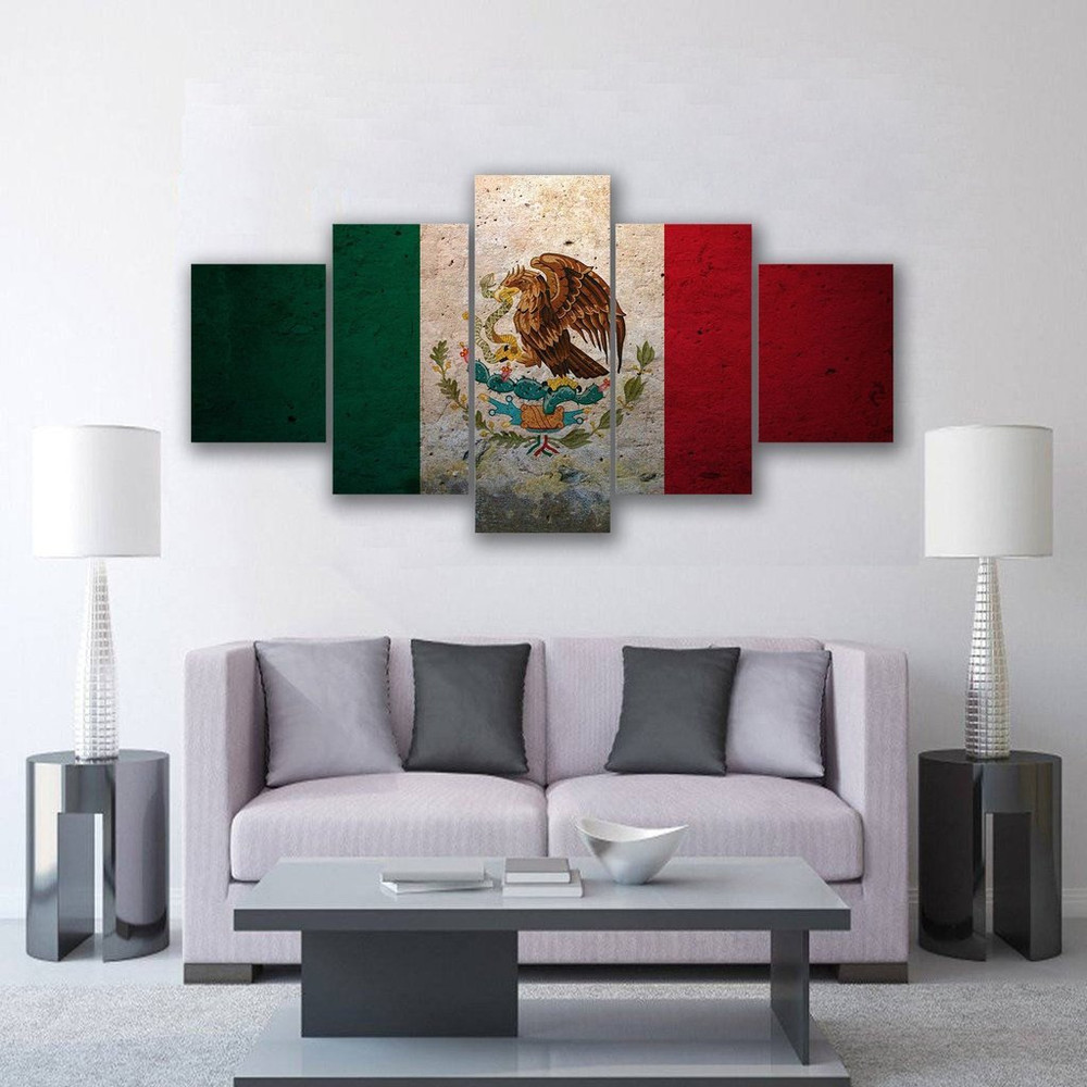Mexican Flag Abstract Art.jpg