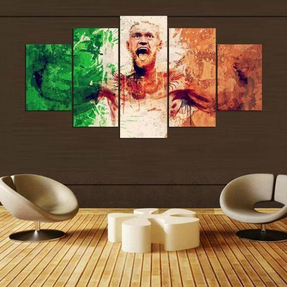 Mma Fighter Conor Mcgregor Abstract Art.jpg
