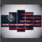 New York Giants American Flag Abstract Art.png