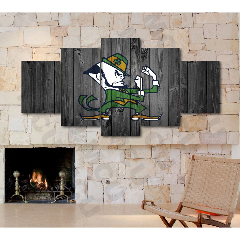 Notre Dame Fighting Irish Abstract Art.jpg