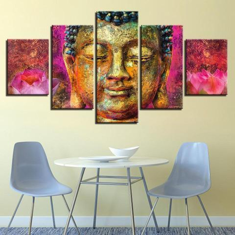 Peaceful Buddha Religion Art.jpg