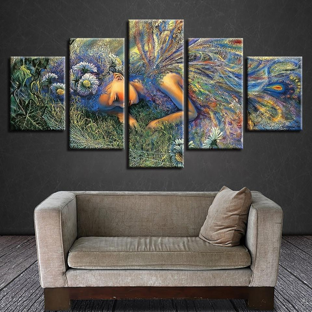 Peacock Girl Abstract Art.jpg