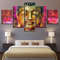 Pink Lotus Gold Buddha Abstract Religion Art.jpg