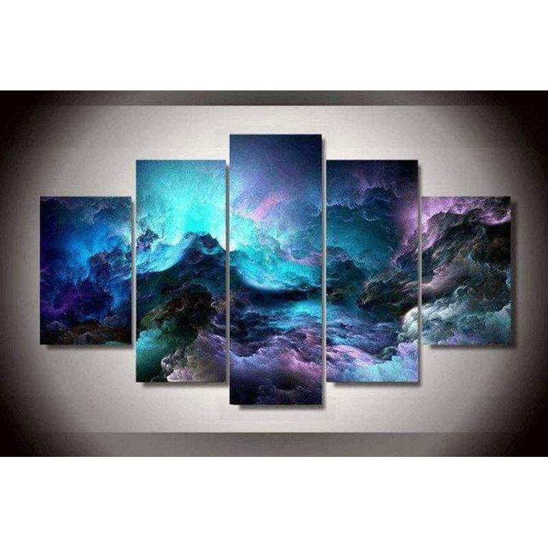 Rainbow Clouds Abstract Art.jpg