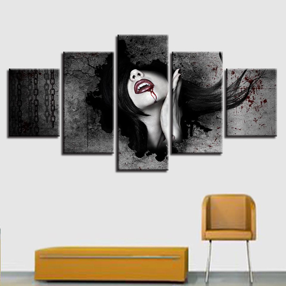 Red Lips Woman Abstarct Art.jpg