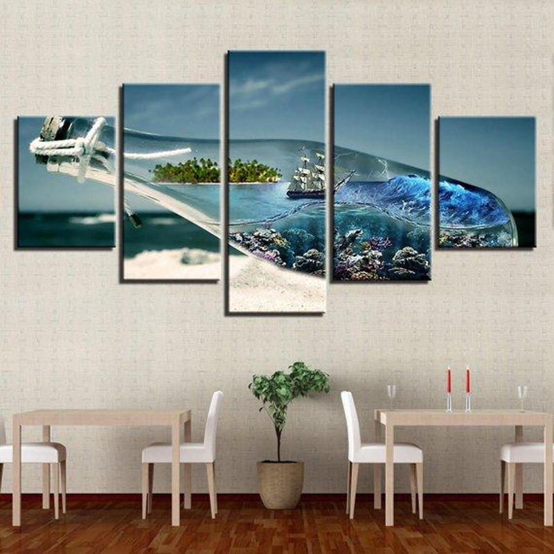 Sea In The Botlle 2 Abstract Art.jpg