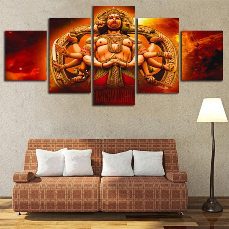 Shri Panchmukhi Hanuman Religion Art.jpg