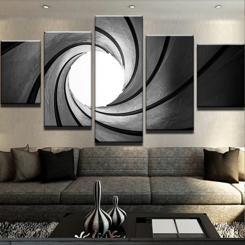 Staring Down The Barrel Abstract Art.jpg