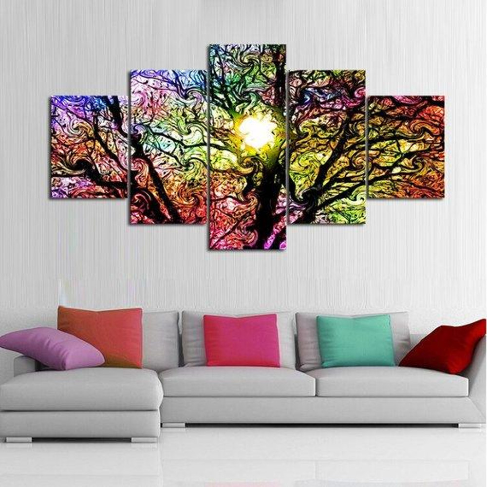 Sunshine Tree Abstract Art.jpg