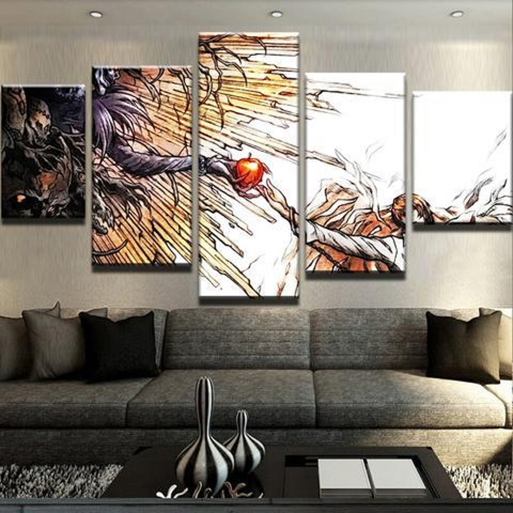 The Creation Of Ryuk Abstract Art.jpg